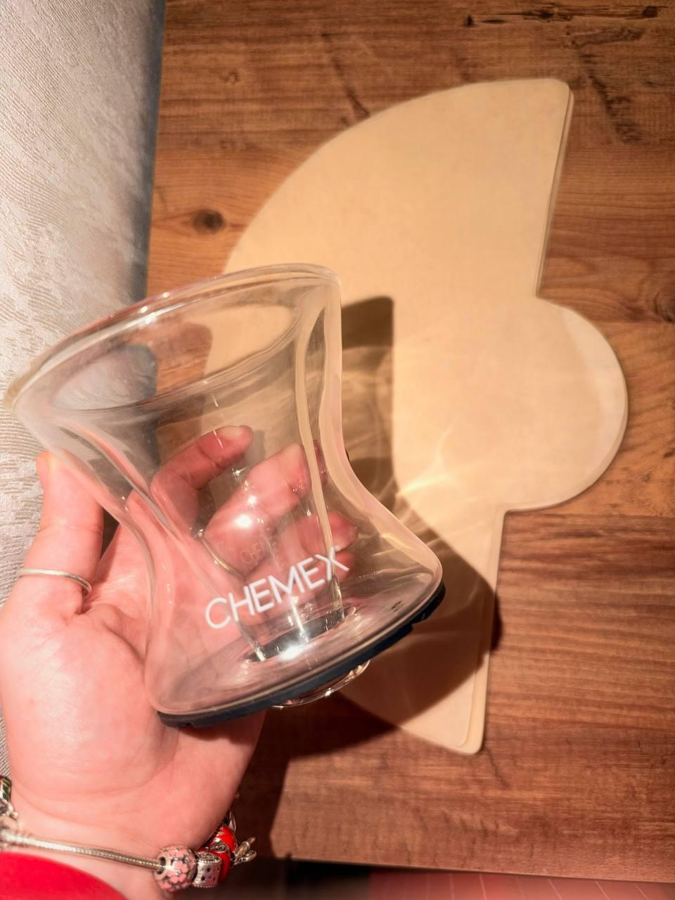 Воронка Chemex Funnex + 23 бумажных фильтра