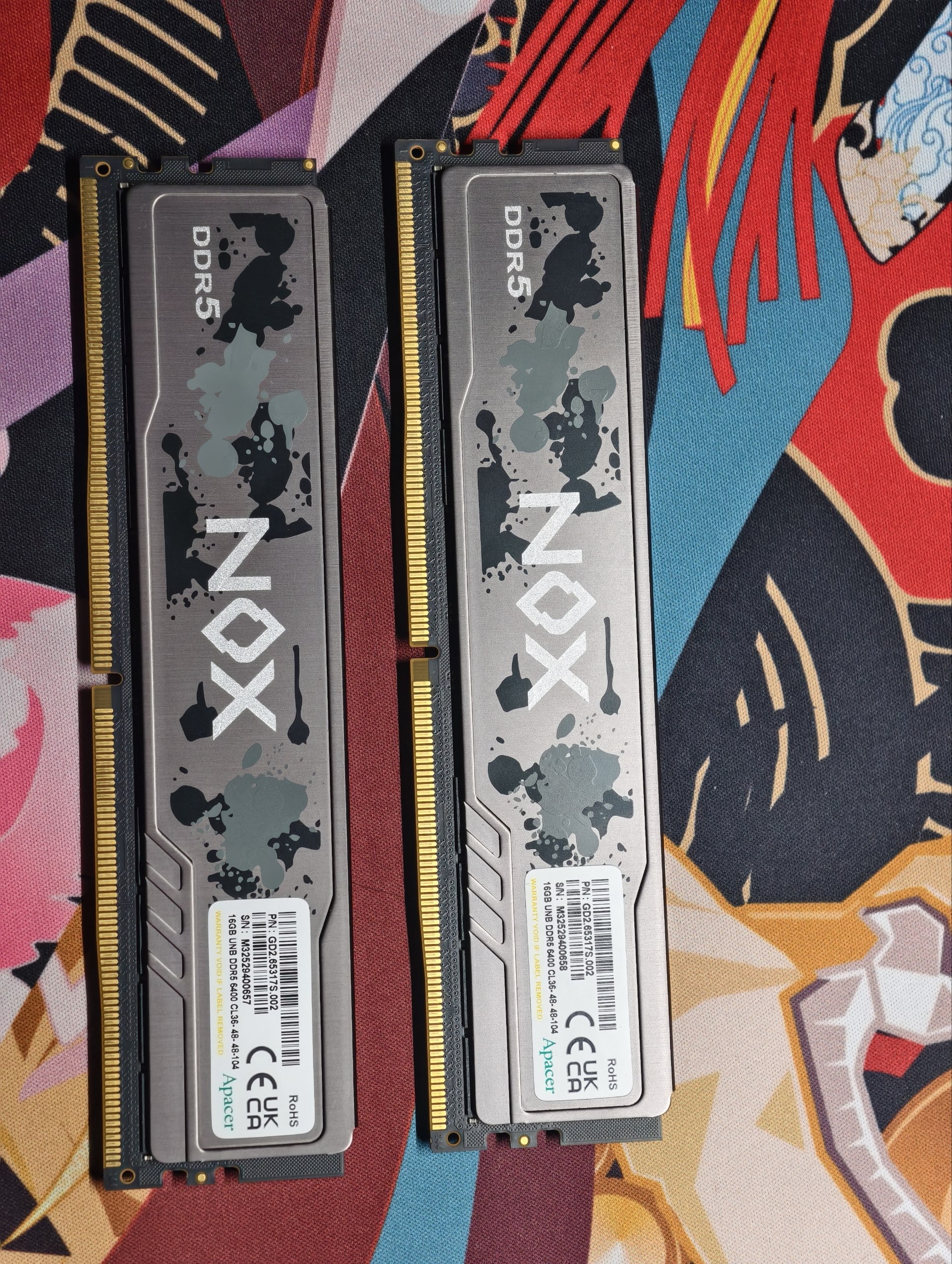 Комплект оперативной памяти DDR5 32GB 6400MHz 2x16GB