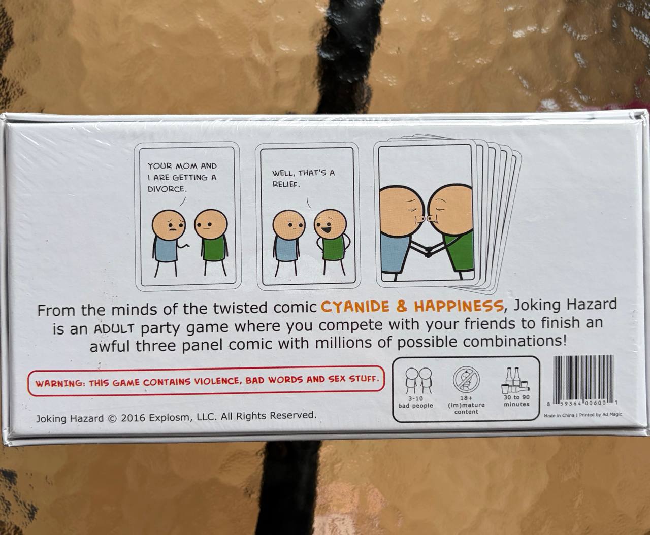 Joking Hazard — настольная карточная игра 18+