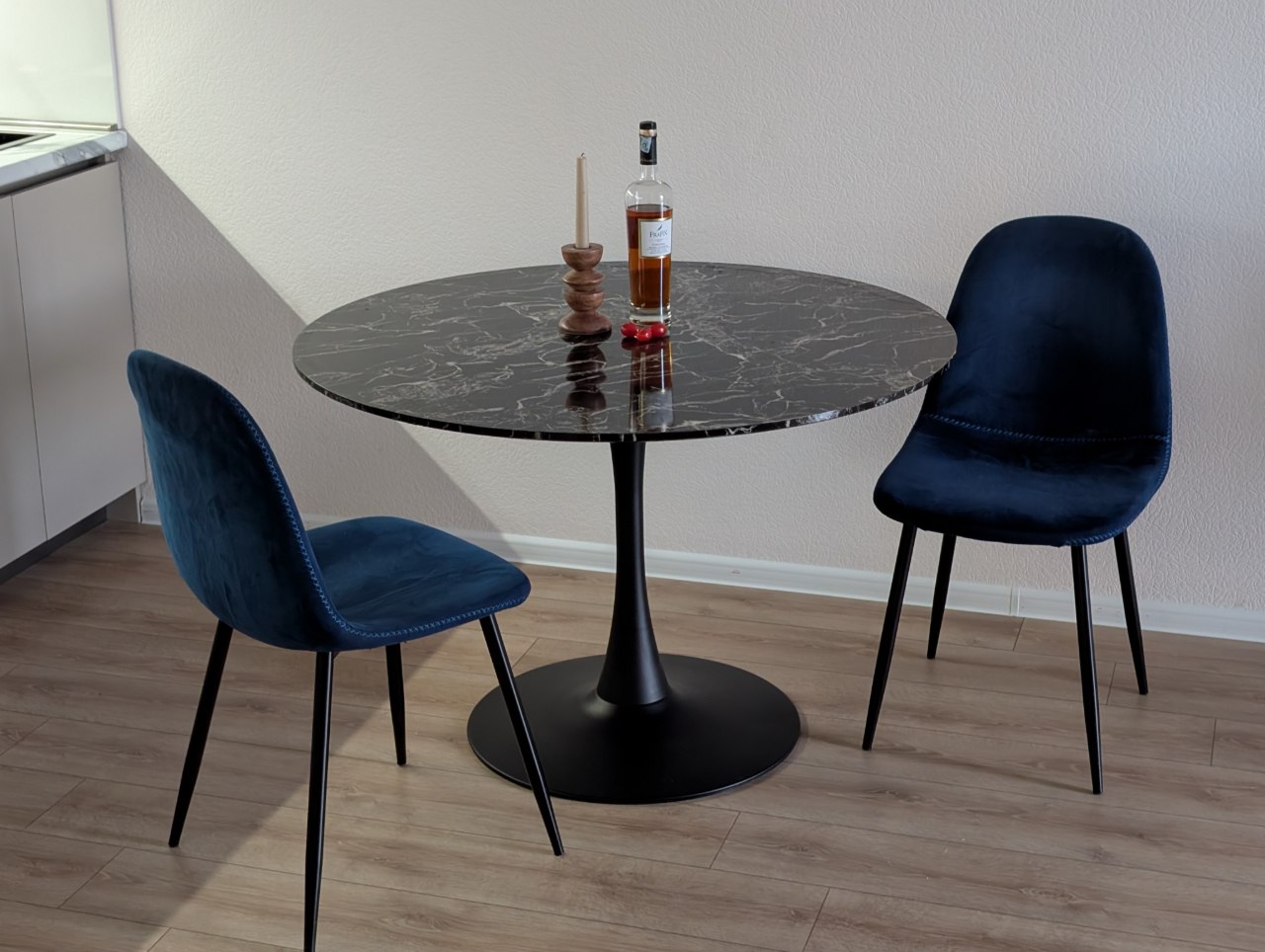 Стол KARE Design Schickeria Marble Ø110 см