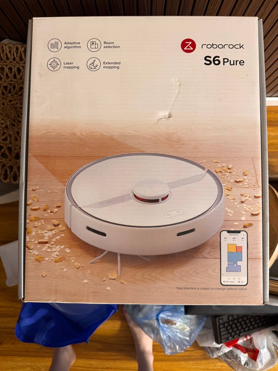 Робот-пылесос Xiaomi Roborock S6 Pure