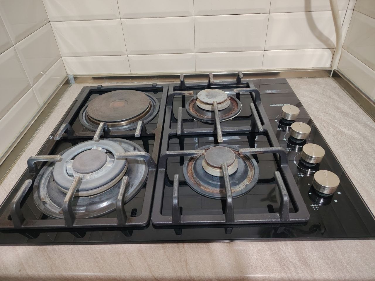 Газовая панель (диск не работает)
