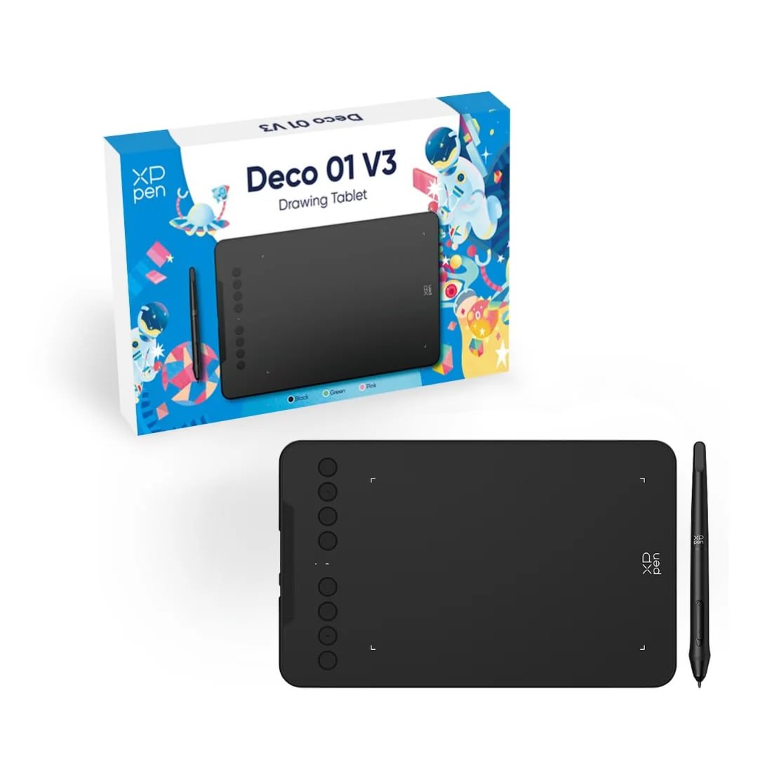 Графический планшет XPPen Deco 01 V3