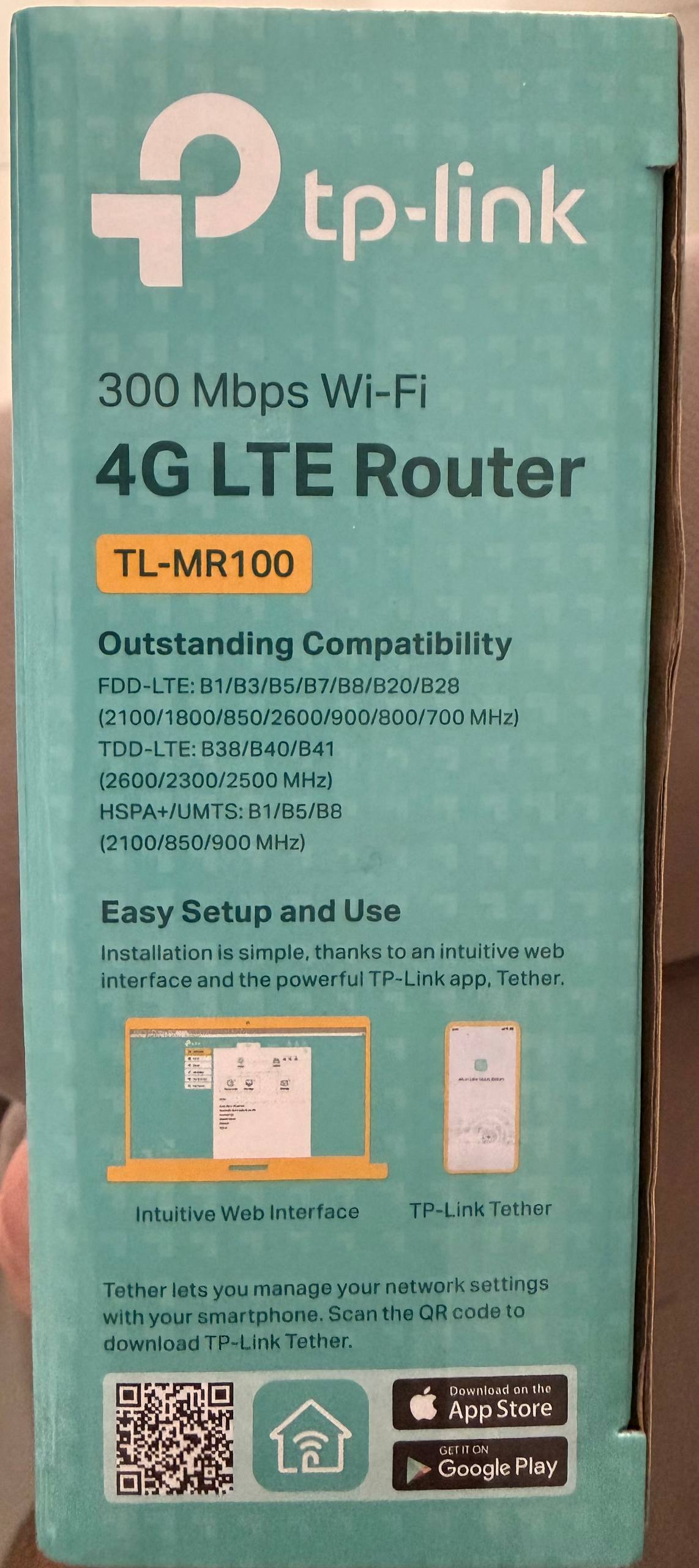 4G Wi-Fi роутер TP-Link TL-MR100
