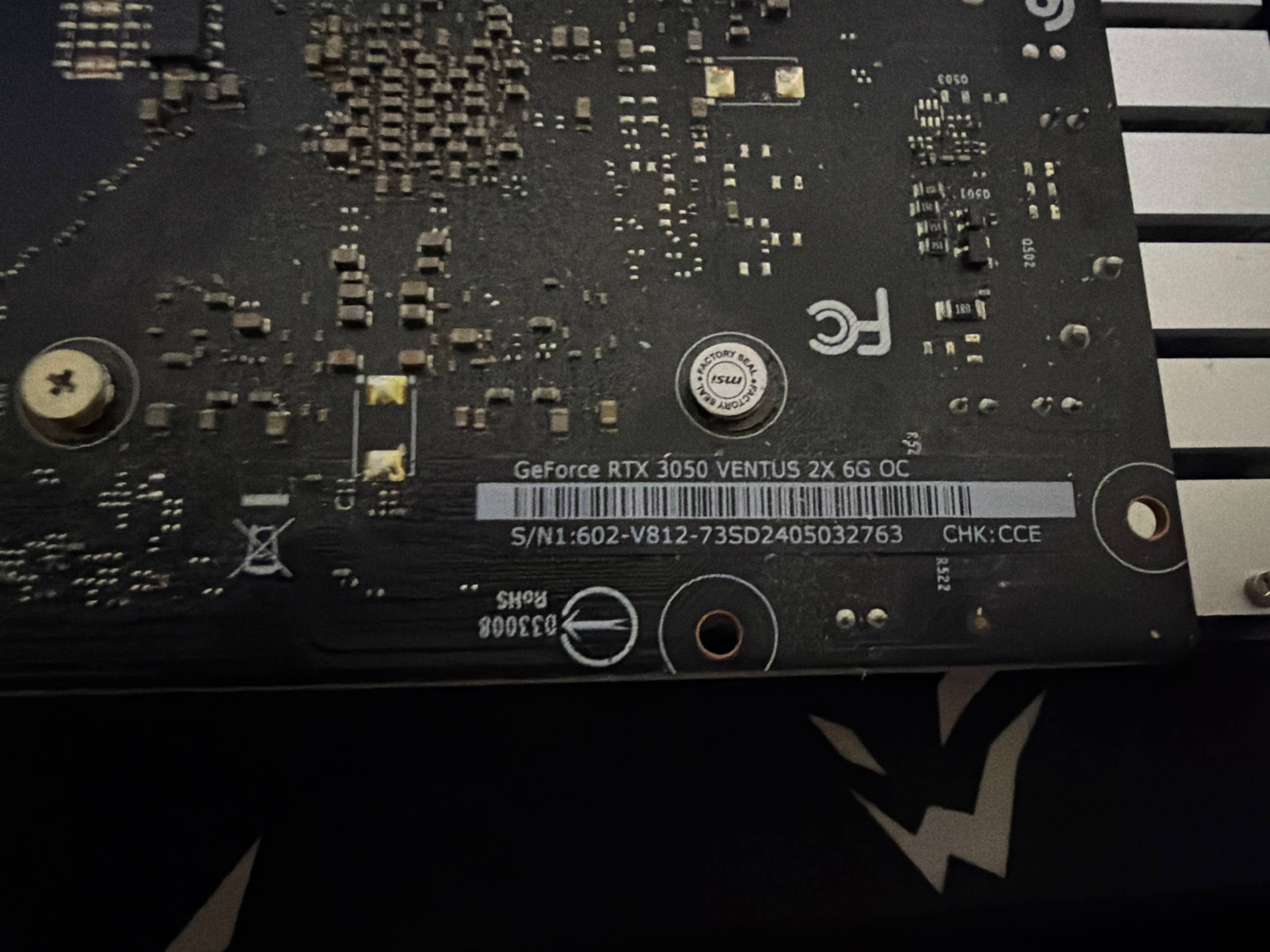 Видеокарта NVIDIA GeForce RTX 3050 6GB