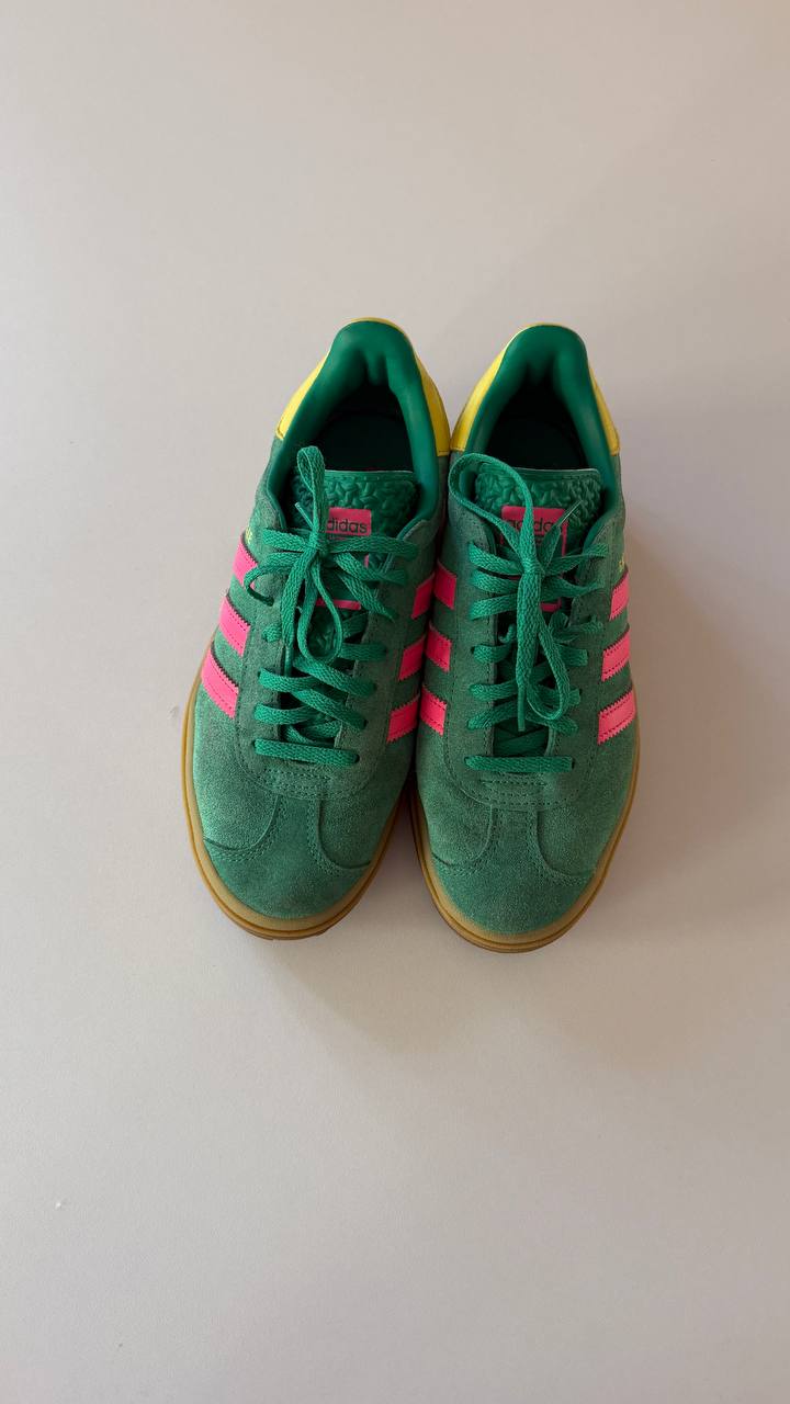 Кеды Adidas Gazelle с высокой подошвой