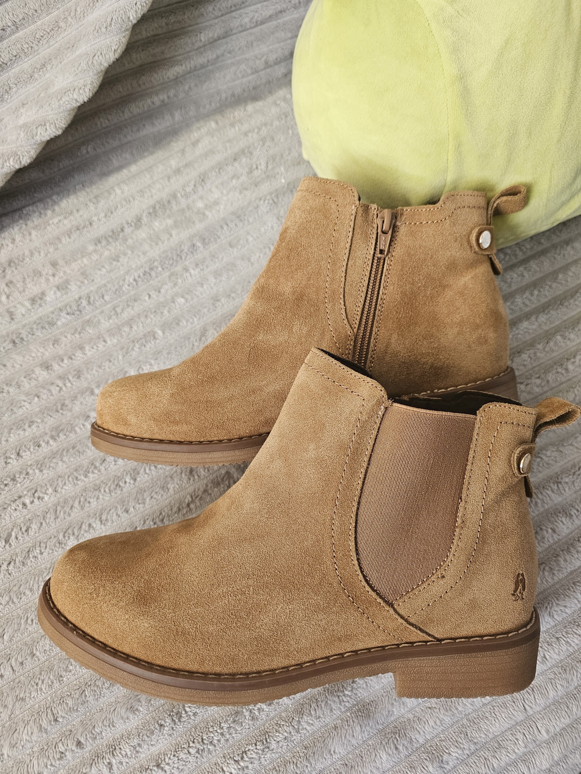 Ботинки Hush Puppies, размер 40.5, натуральная замша