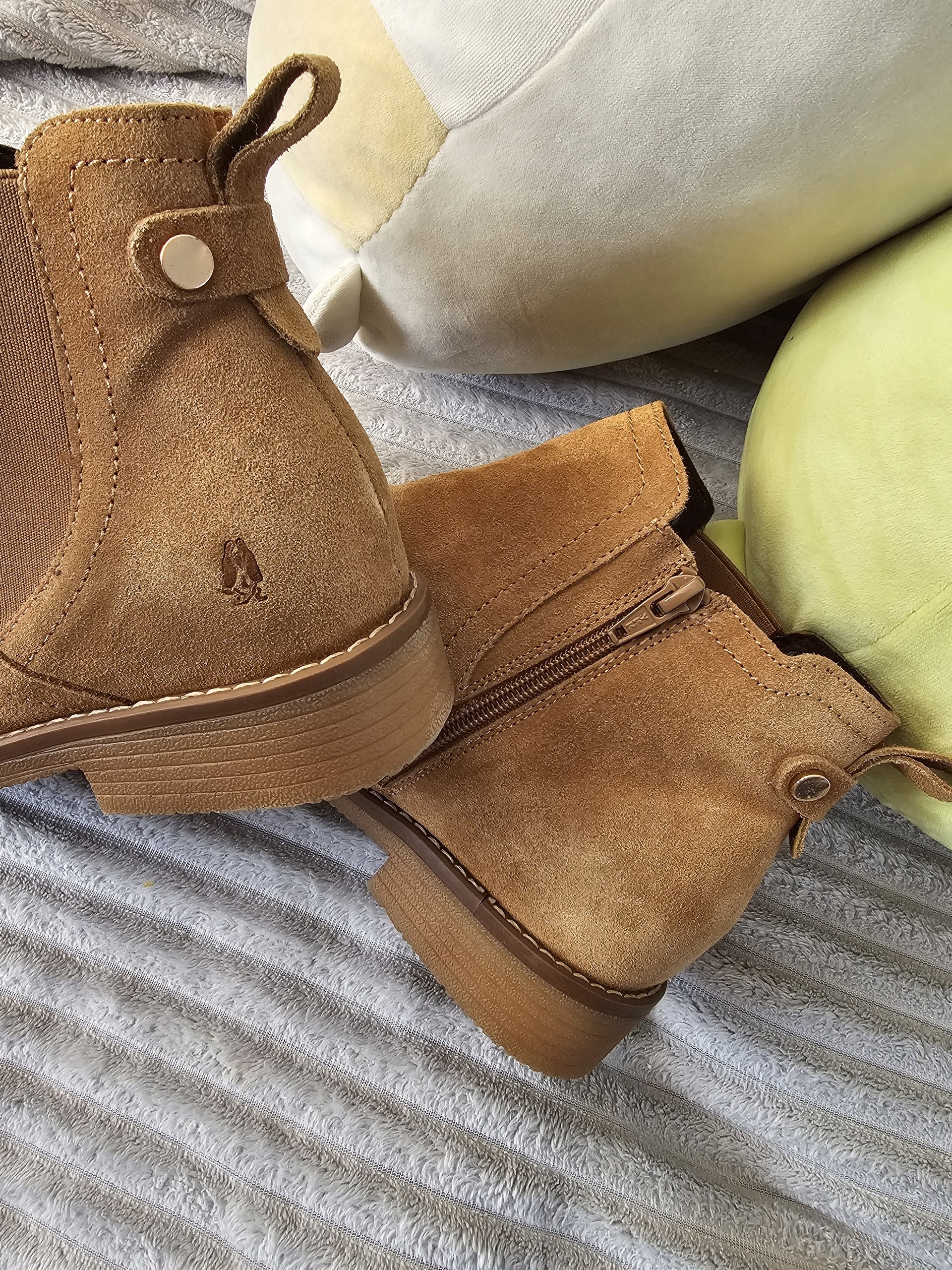 Ботинки Hush Puppies, размер 40.5, натуральная замша