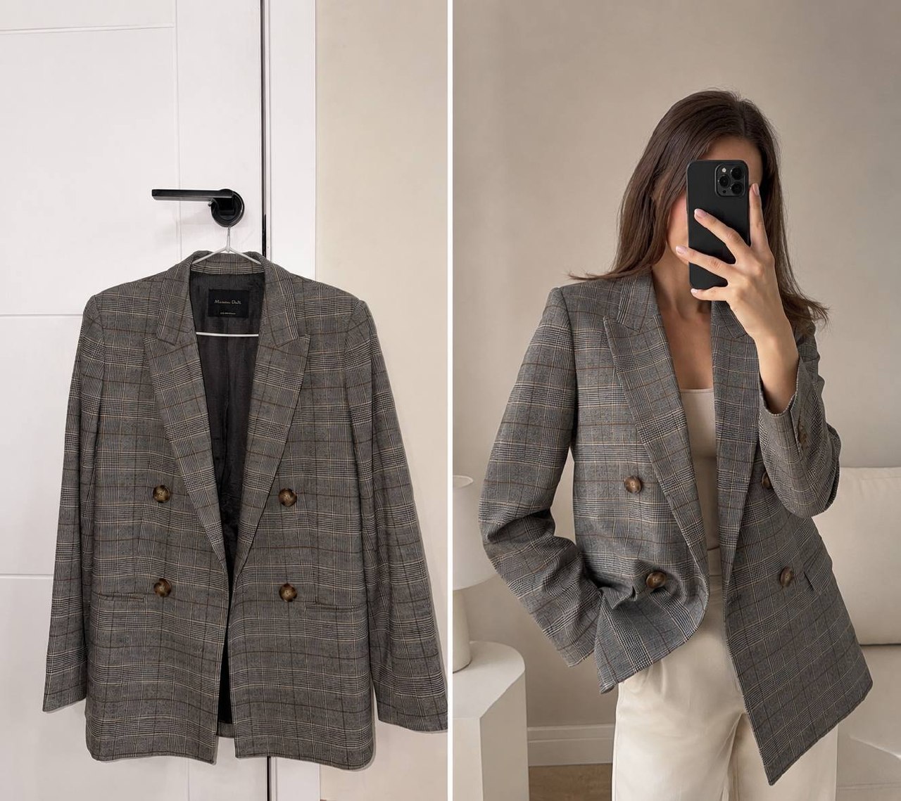 Классический пиджак Massimo Dutti, размер M