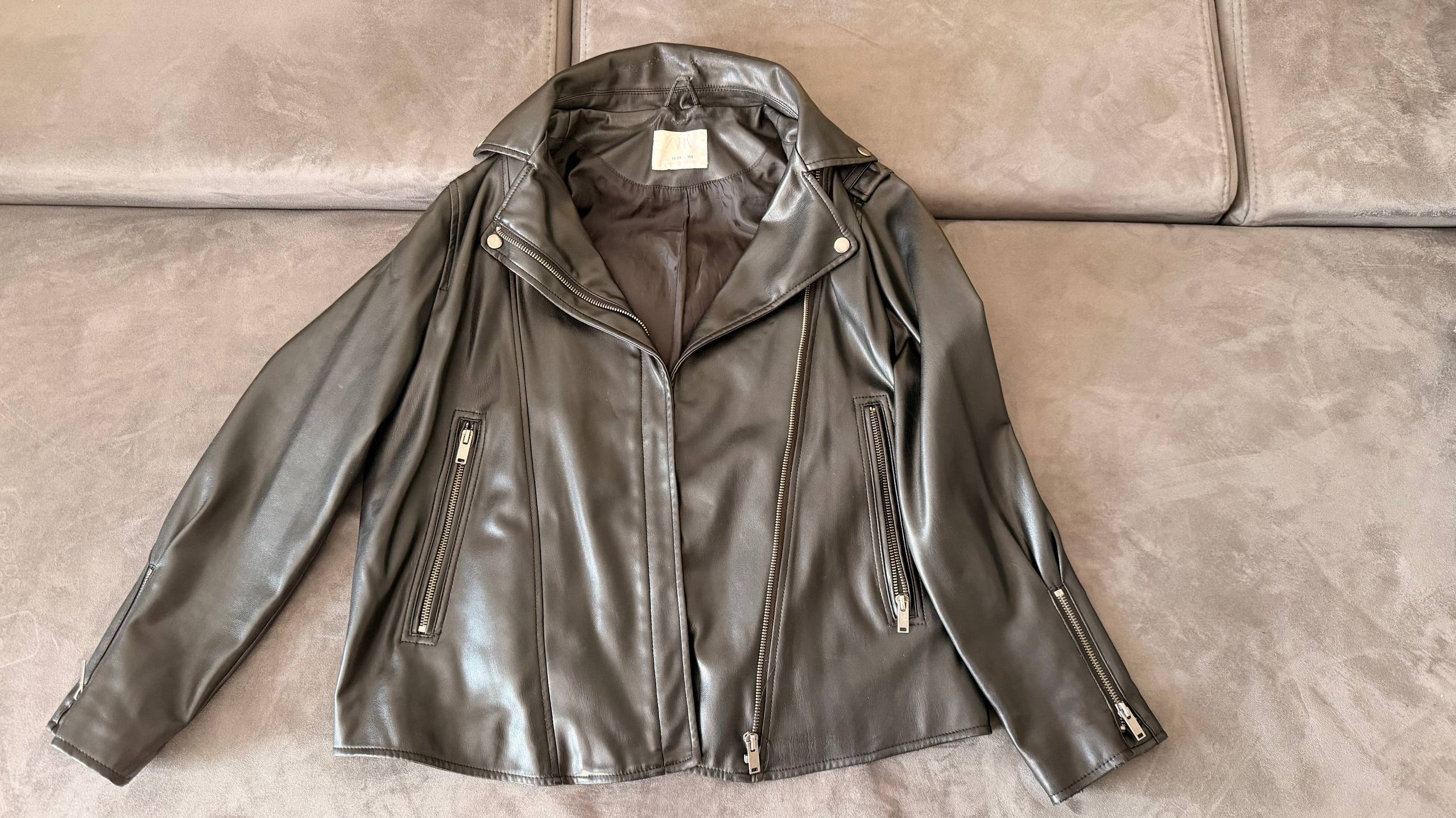 Кожанка Zara Kids (13-14 лет, 164 см)