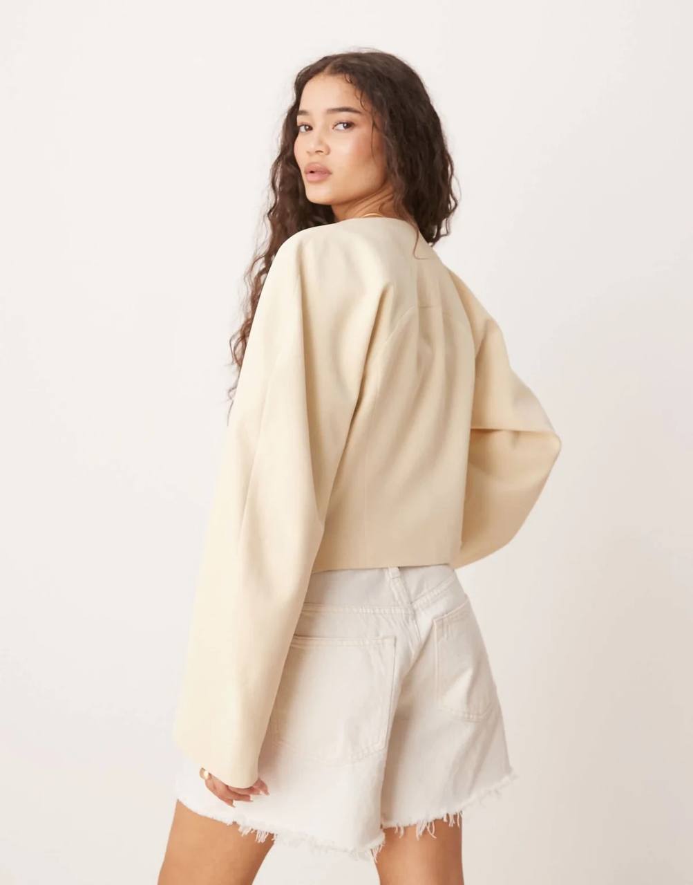 ASOS льняной жакет XS/S
