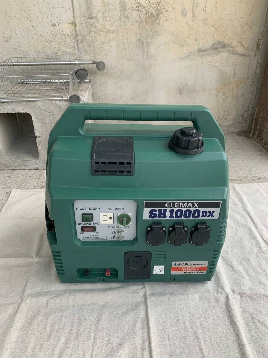 Портативный генератор Elemax SH1000DX с двигателем Honda, 1 кВт