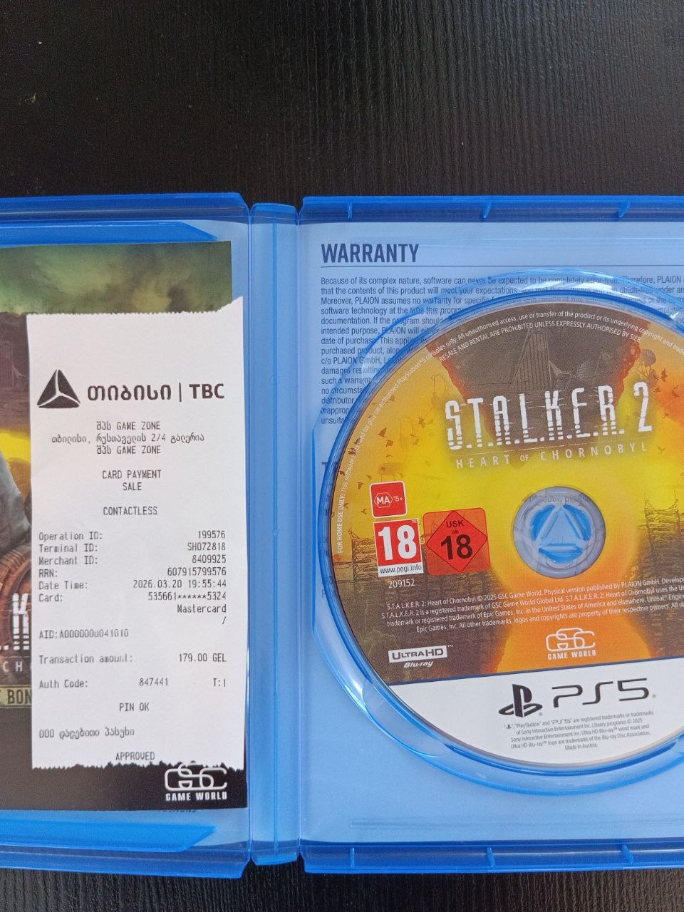 STALKER 2: Heart of Chornobyl на PS5