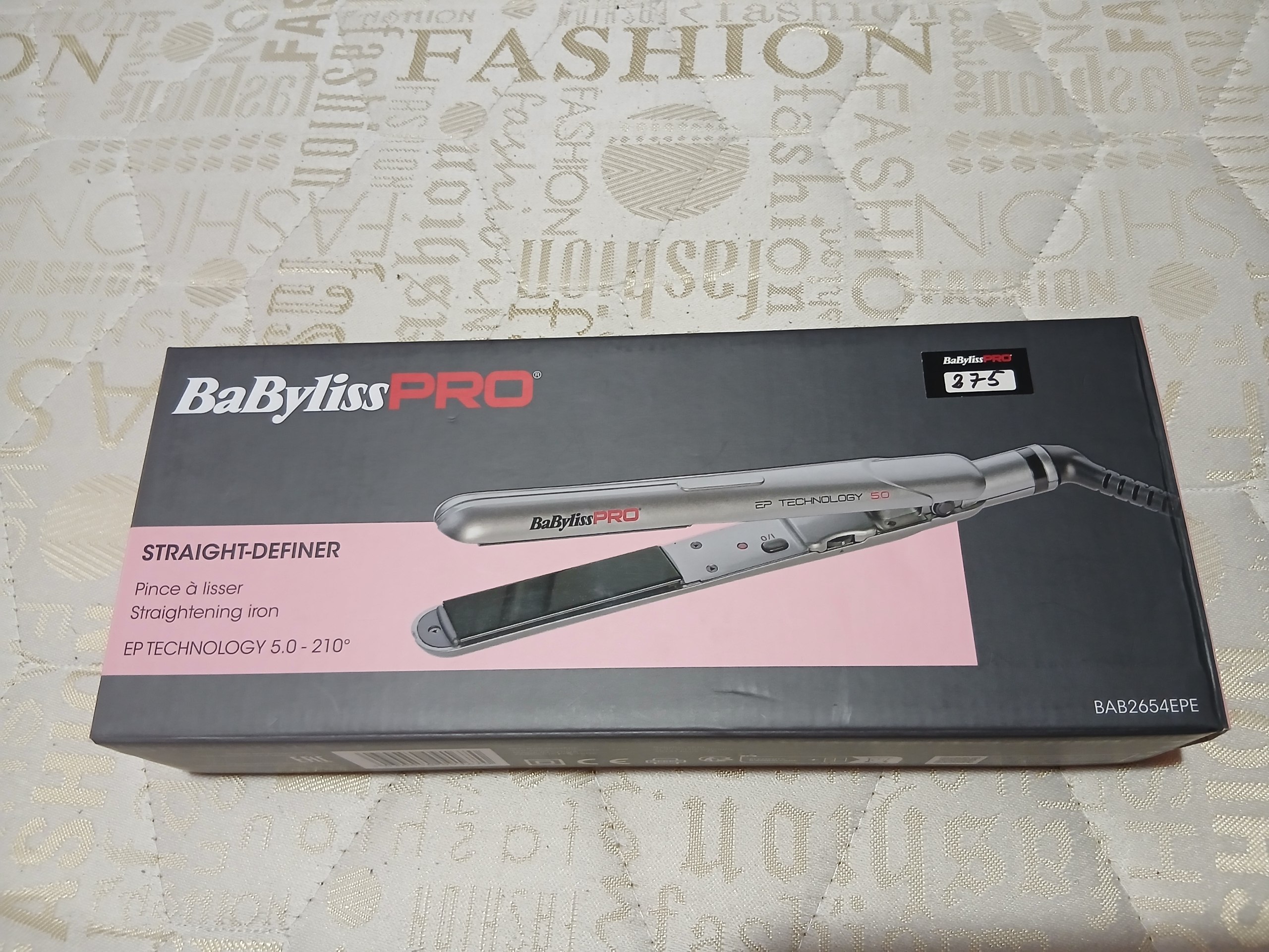 Утюжок для волос Babyliss Pro