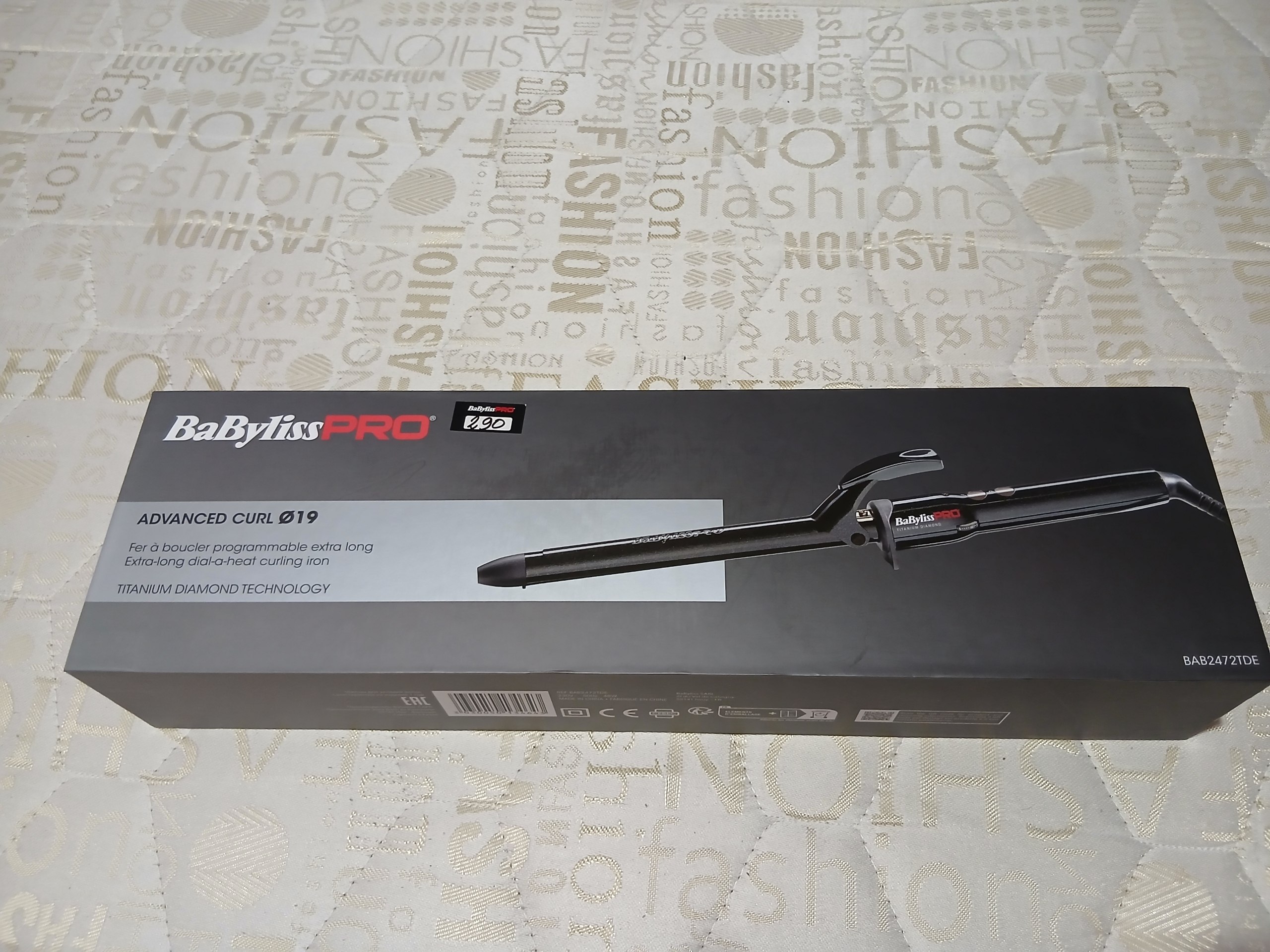 Утюжок для волос Babyliss Pro
