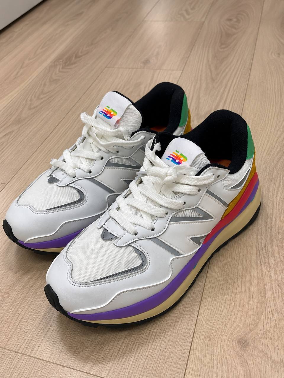 Кроссовки New Balance 57/40, разноцветные, размер 42