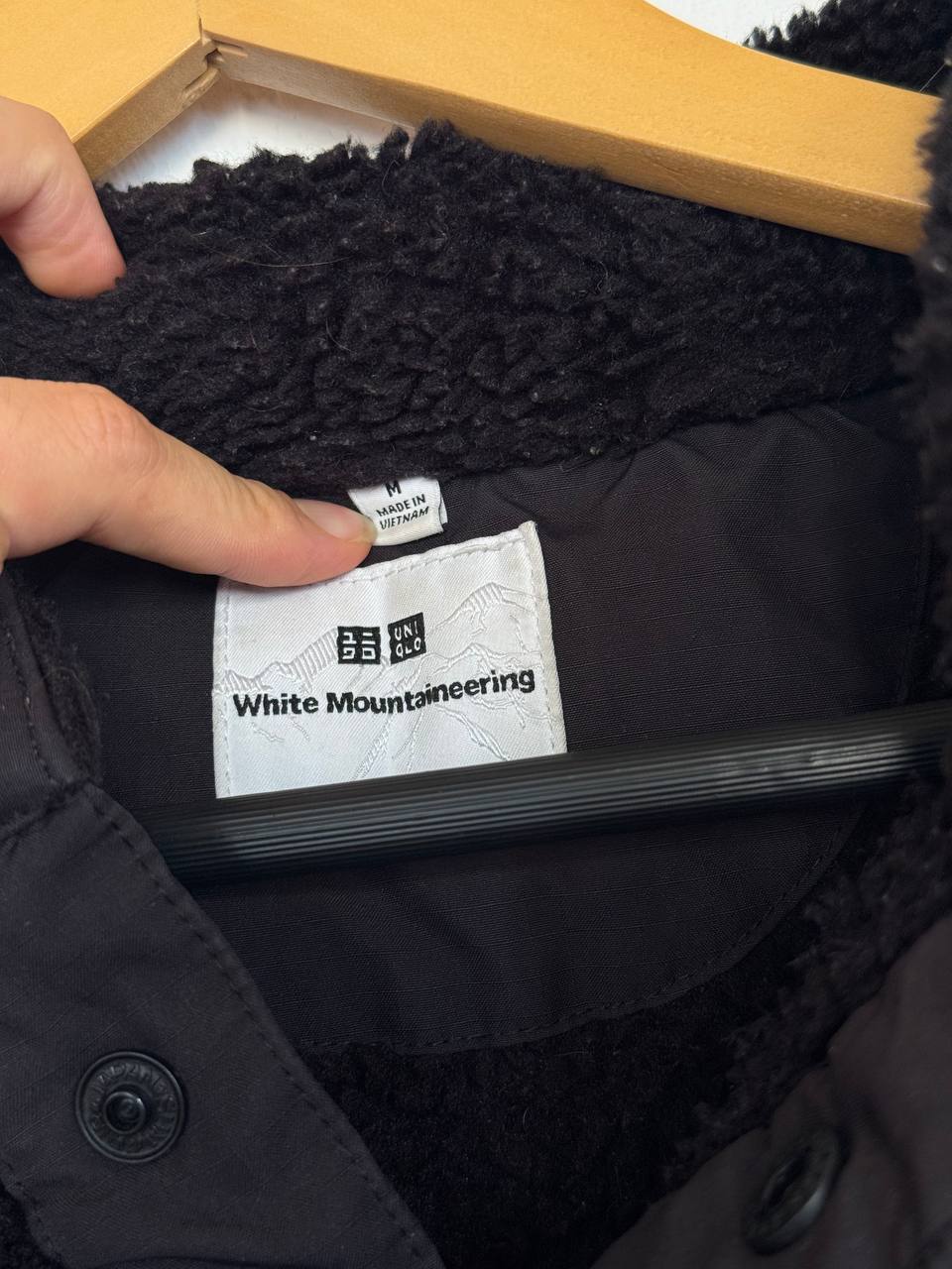 Флисовая кофта/толстовка Uniqlo x White Mountaineering, M