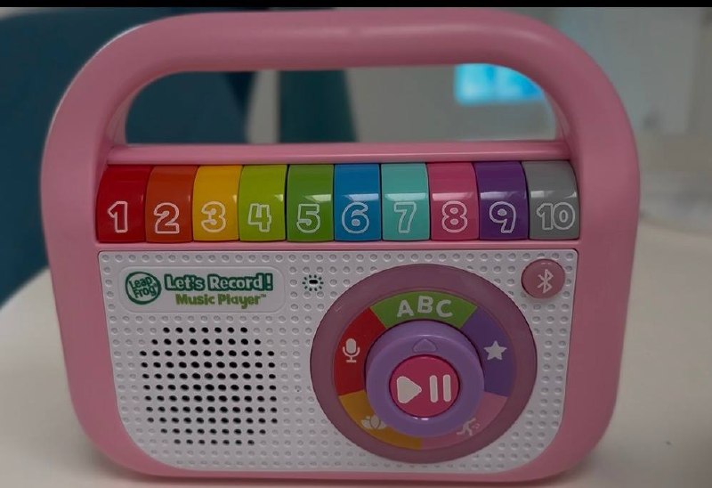 Детская музыкальная колонка LeapFrog Let's Record