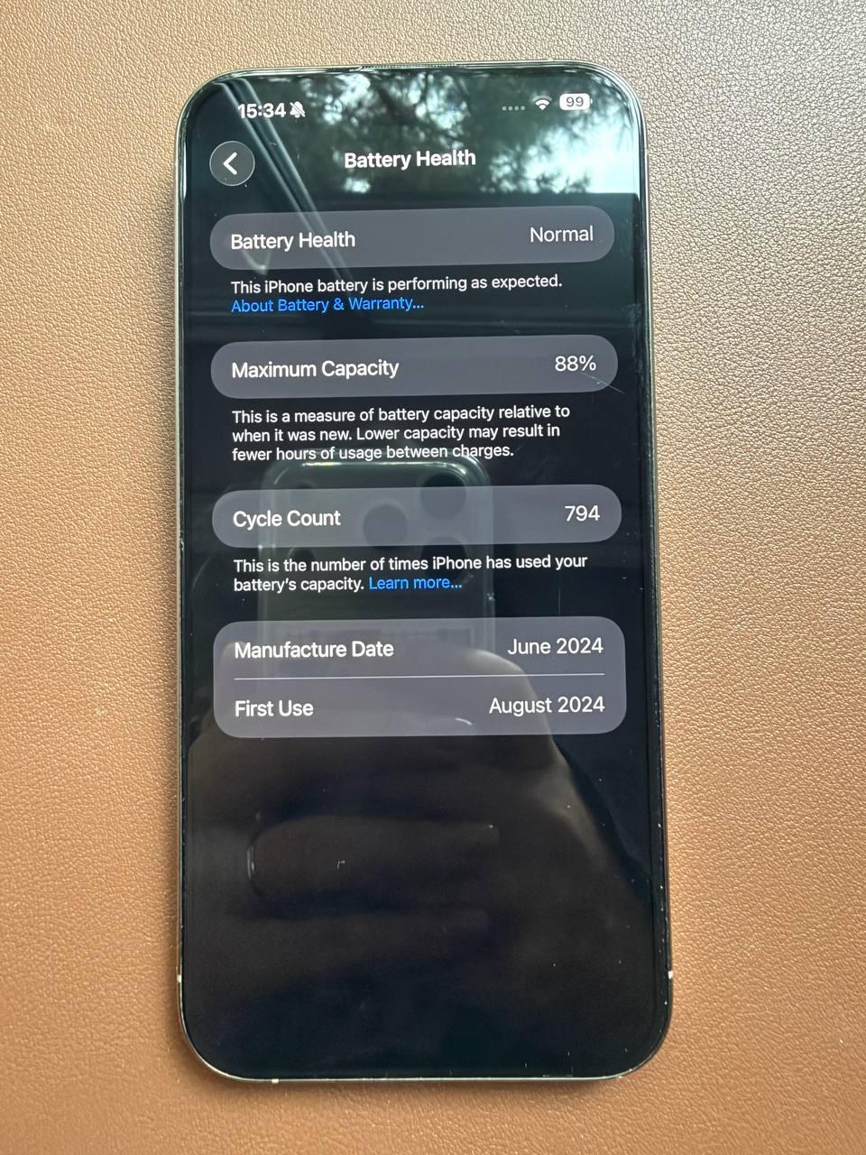 Apple iPhone 15 Pro Max 1TB Natural Titanium