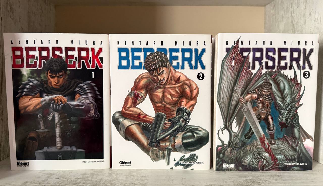 Манга Берсерк/Berserk на французском языке, том