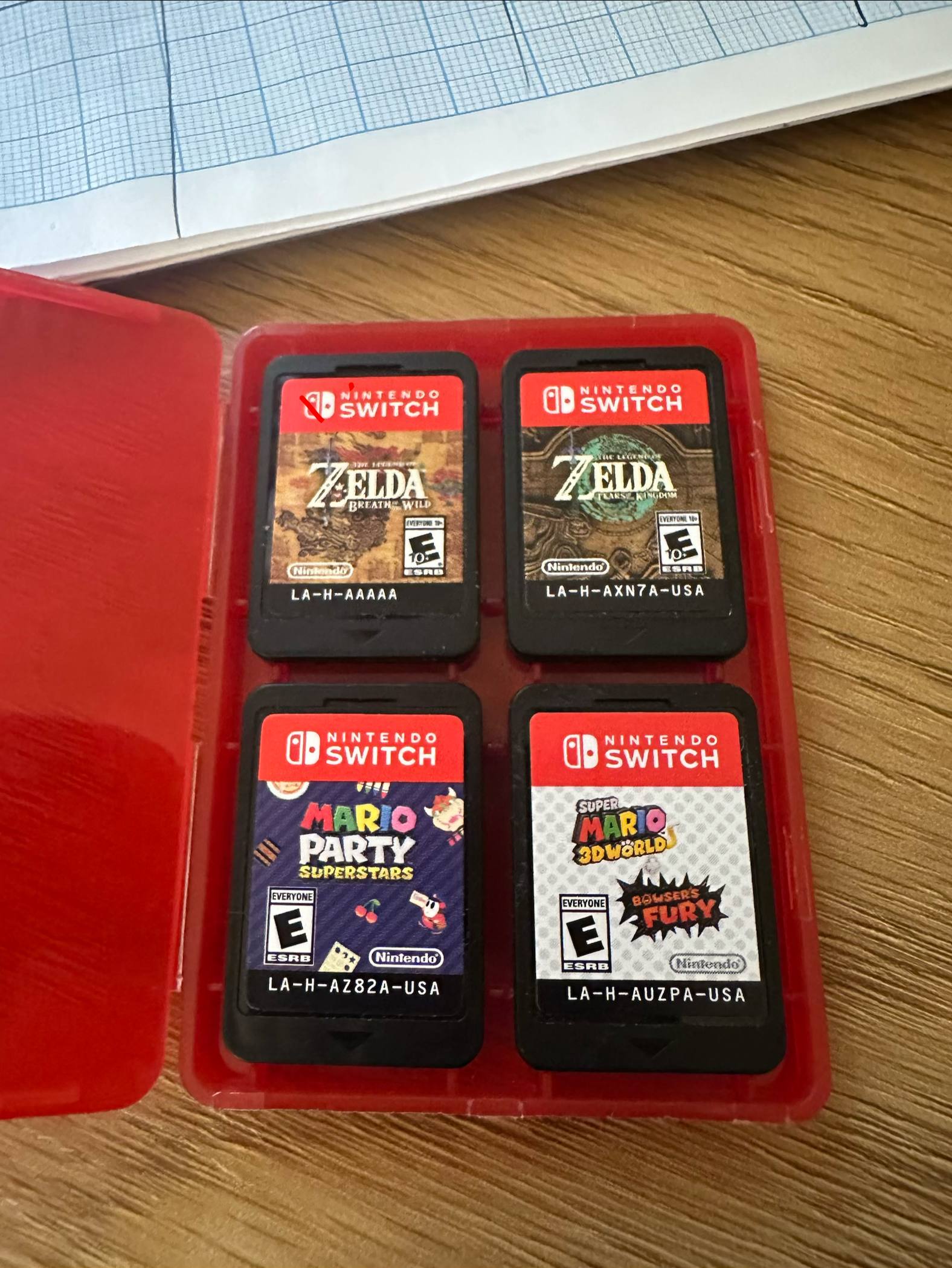 Комплект игр Nintendo Switch (4 игры)