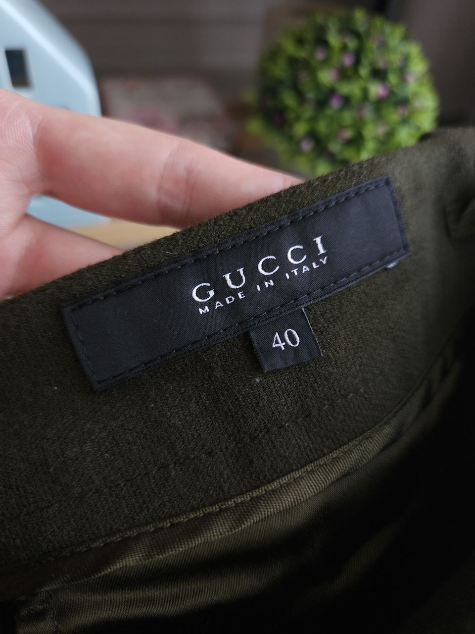 Шерстяные брюки Gucci