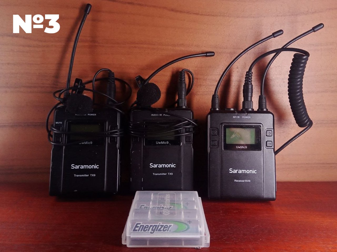 Saramonic UwMic9 TX9 + TX9 + RX9 радиосистема