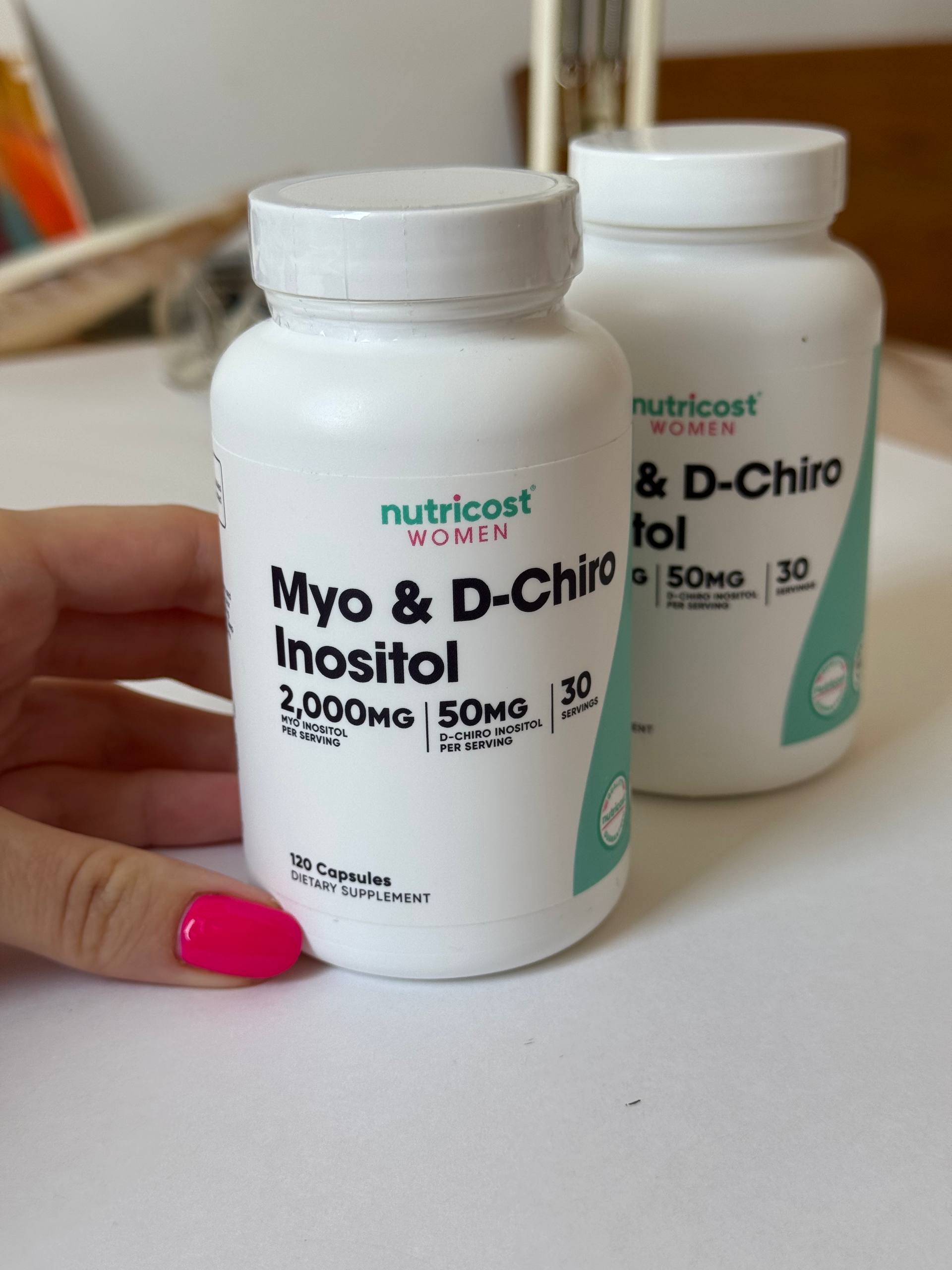 Myo & D-Chiro Inositol, открытая банка 80 таблеток