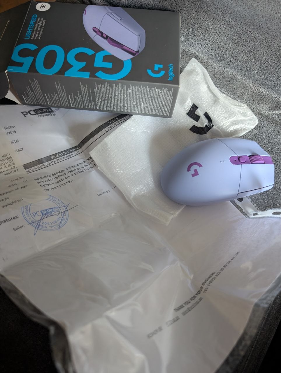 Logitech G305 беспроводная мышь