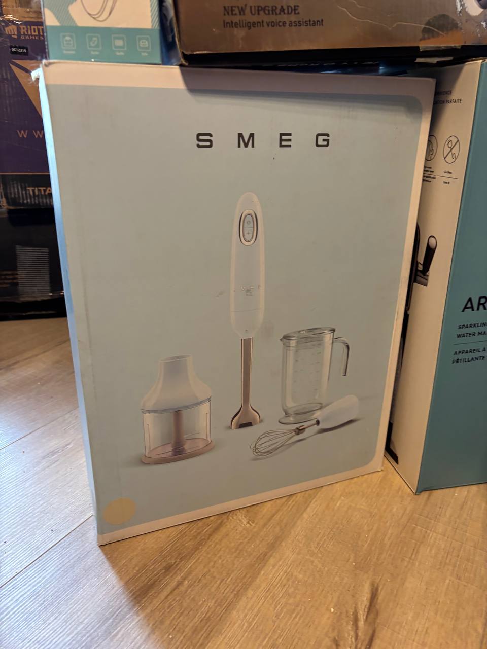 SMEG блендер с насадками