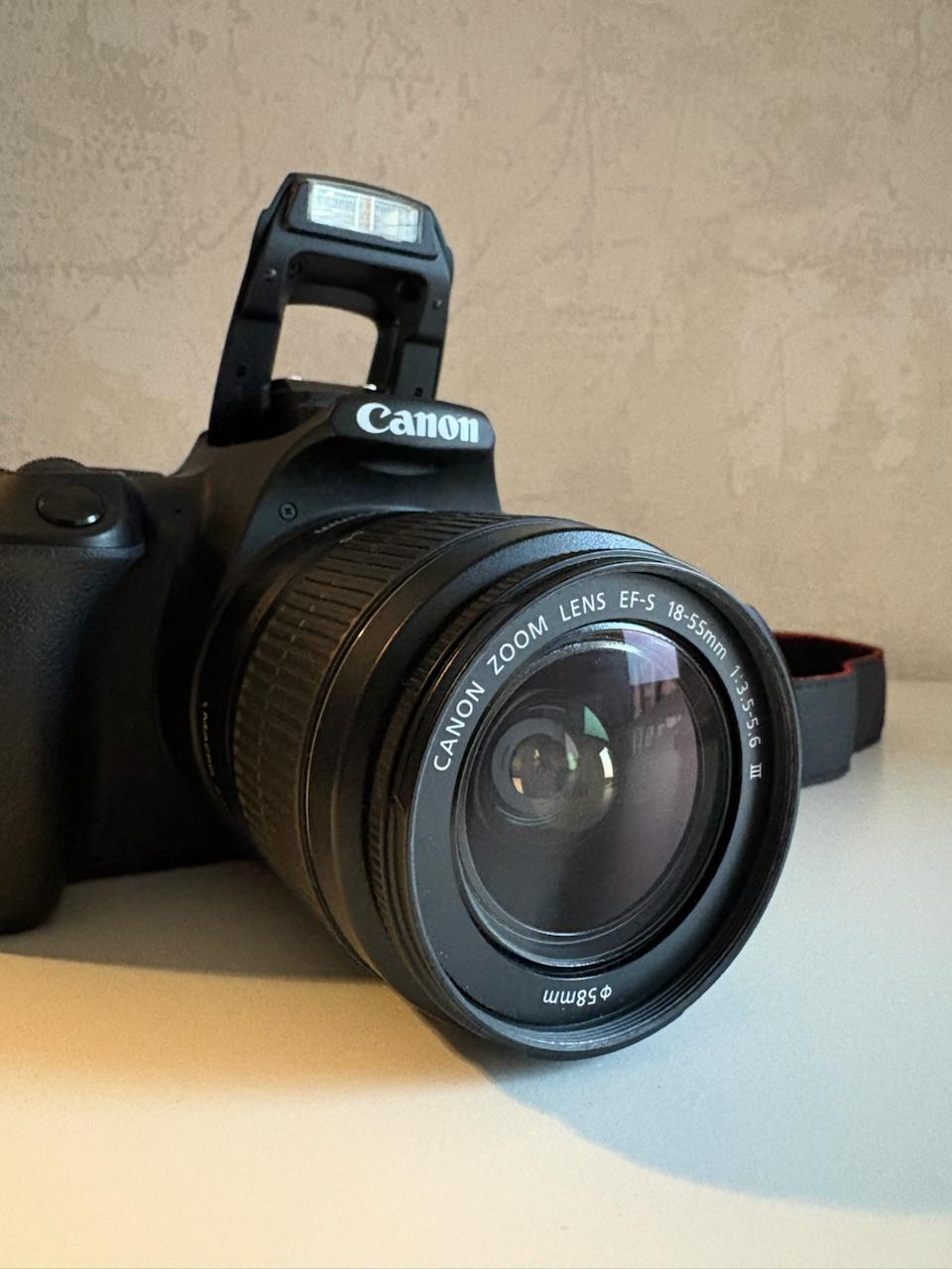 Canon EOS 250D с объективом EF-S 18-55mm