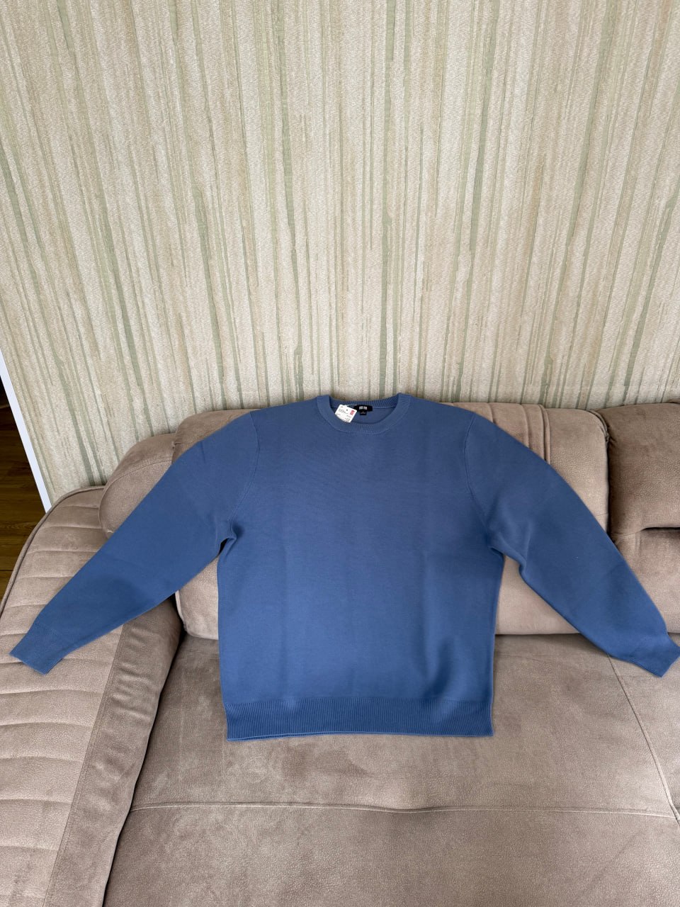 Мужской джемпер UNIQLO Washable Milano Ribbed Sweater