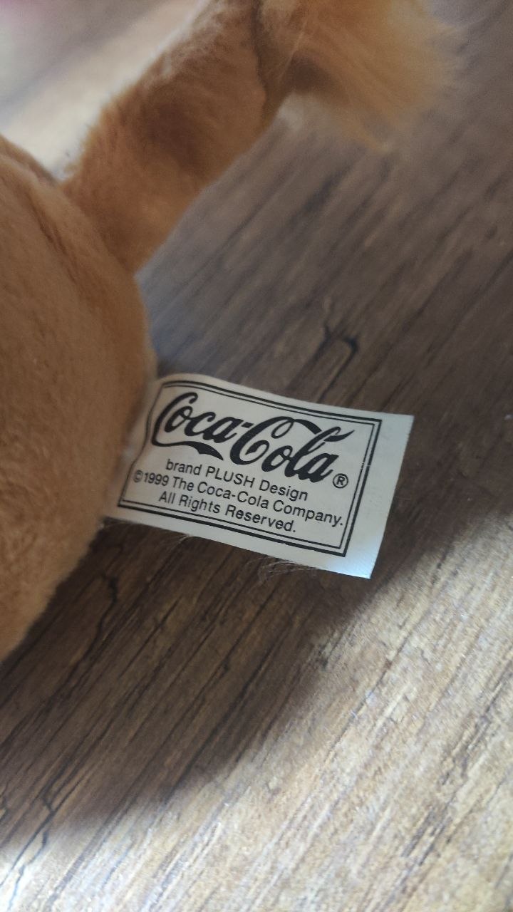 Игрушка Coca-Cola International Bean Bag Collection — Лев Маса