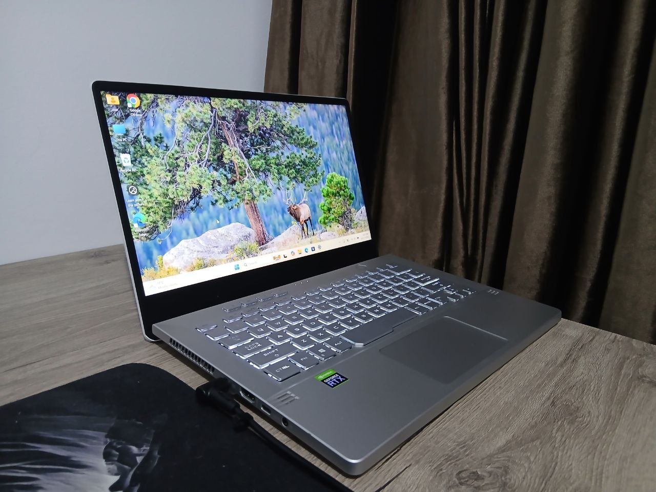 Игровой ноутбук RTX 3060, Ryzen 9 5900HS, 24GB RAM, 1TB SSD, 14" 144Hz