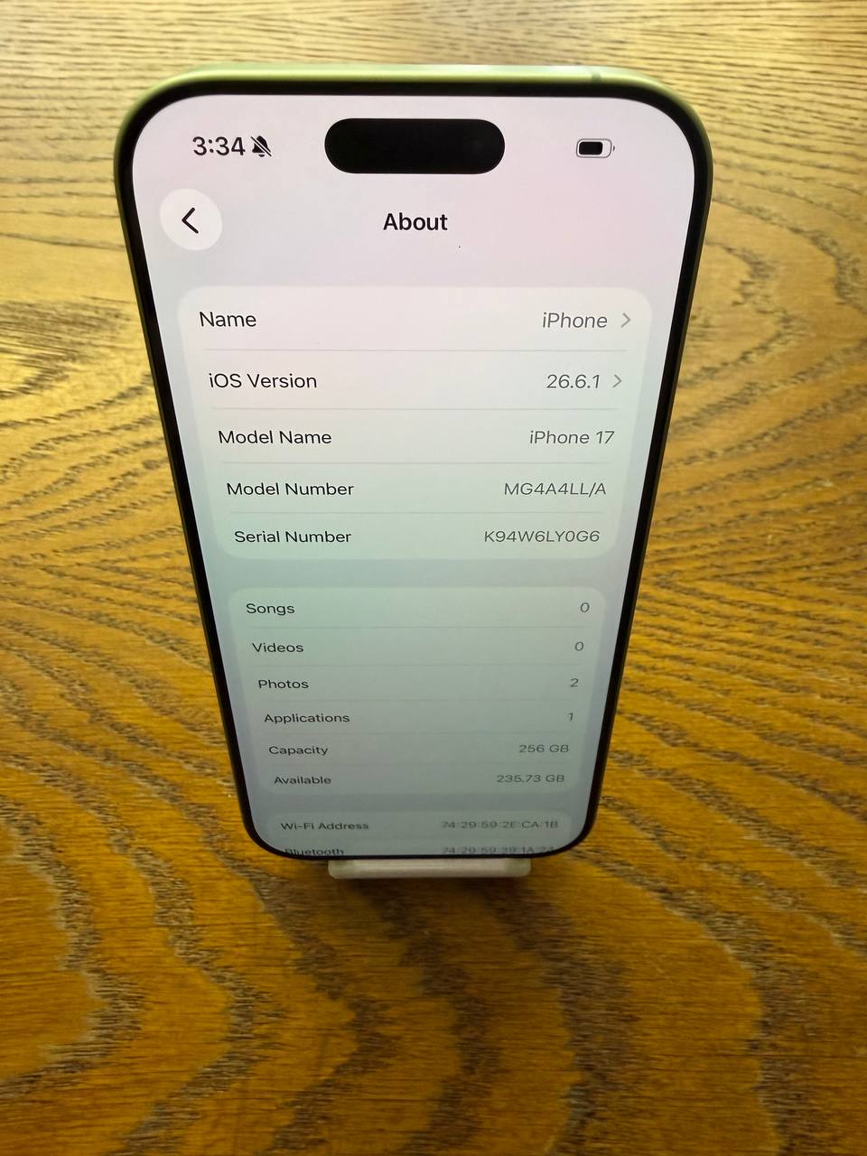 iPhone 17 256 GB Sage