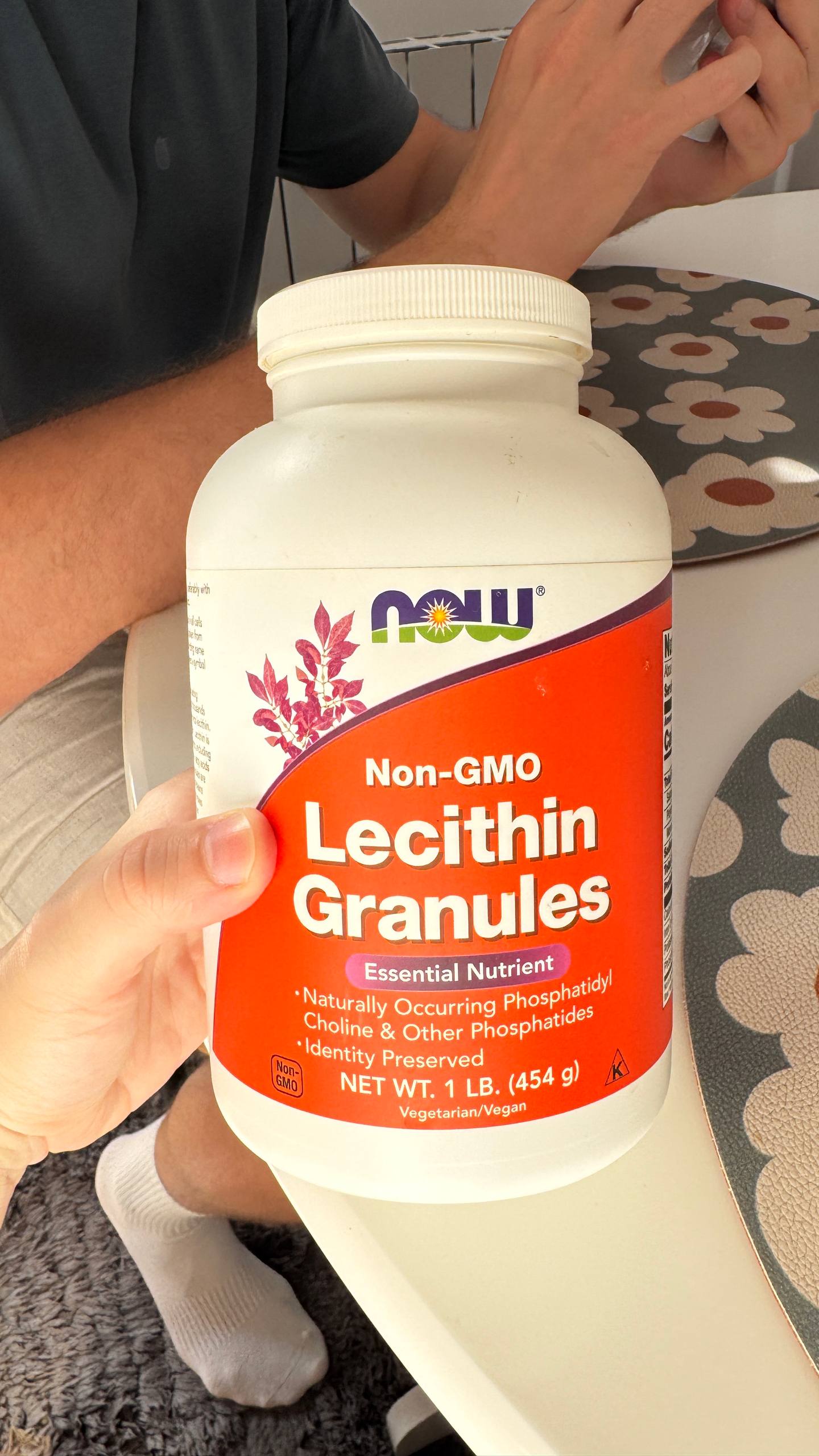 NOW Foods Lecithin Granules, 454 г