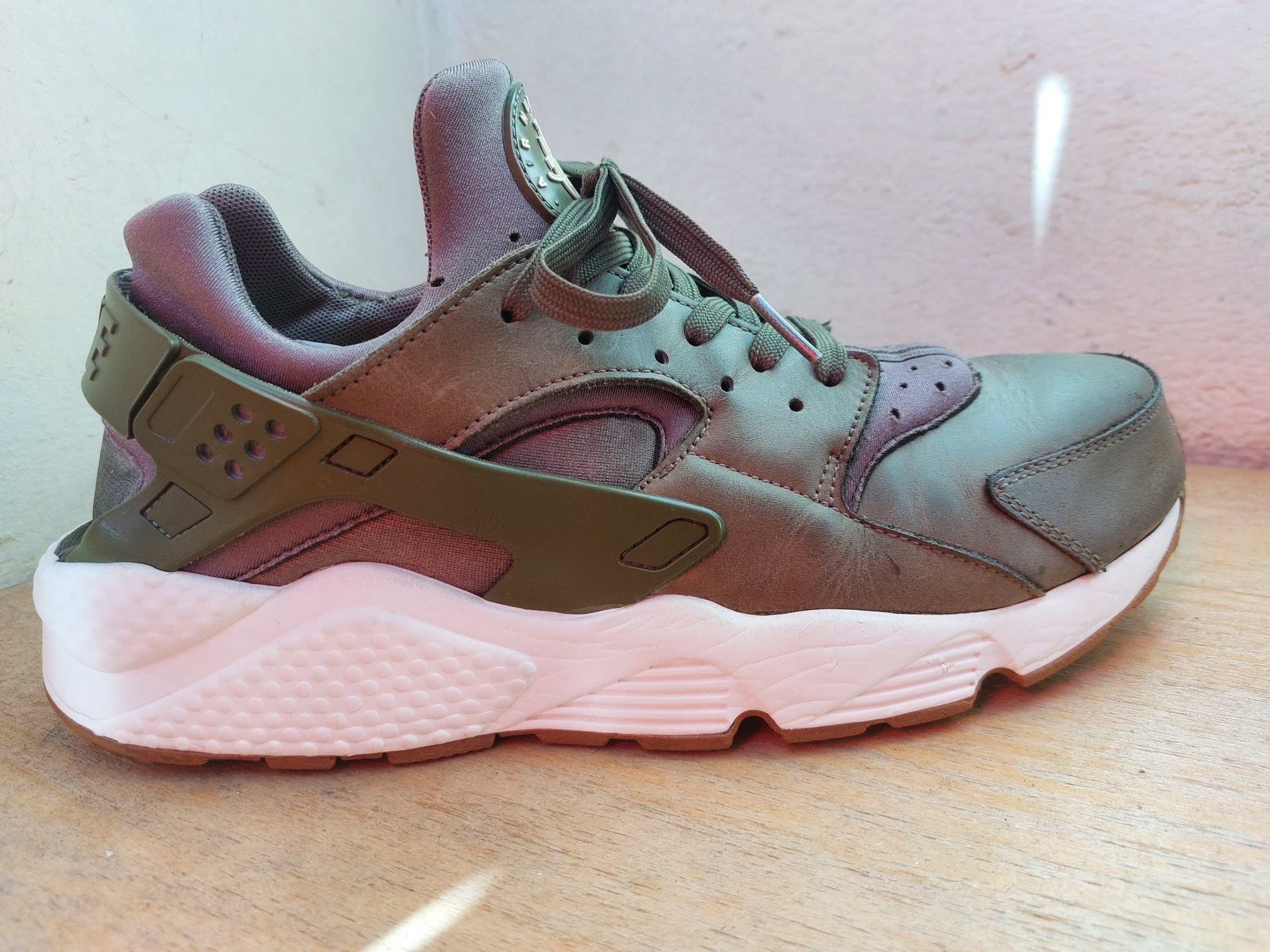Nike кроссовки оригинал, натуральная кожа, размер 42.5-43