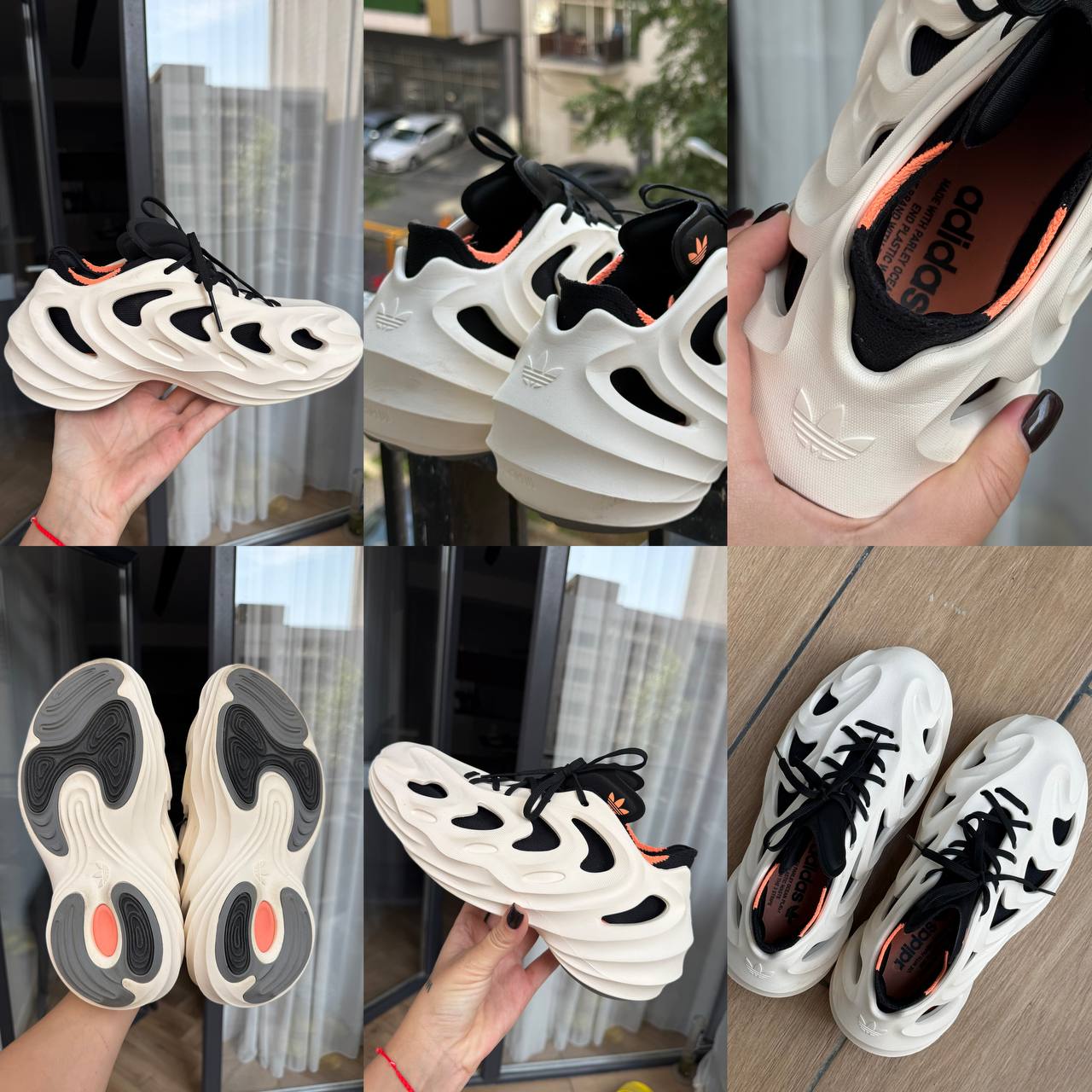 Кроссовки Adidas Adifom Q белые, 38 размер
