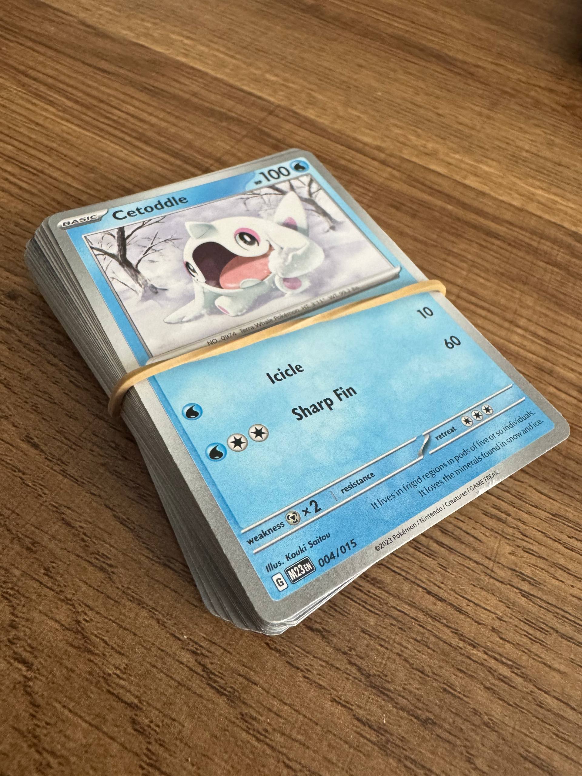 Набор карточек Pokémon из McDonald's 2023 (49 шт.)
