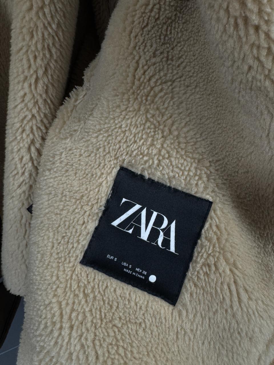 Дублёнка Zara оверсайз, размер S