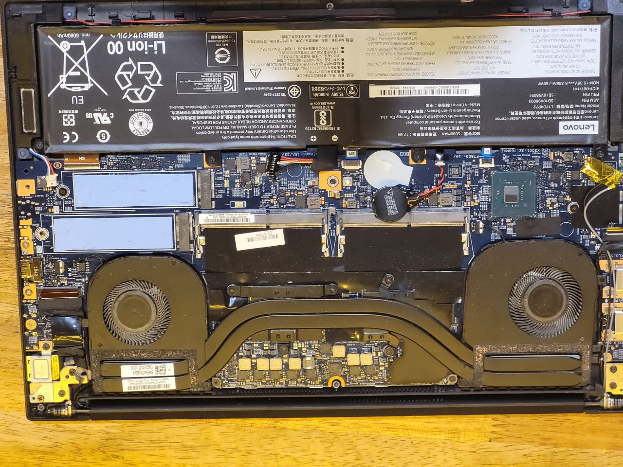 Lenovo ThinkPad ноутбук на запчасти