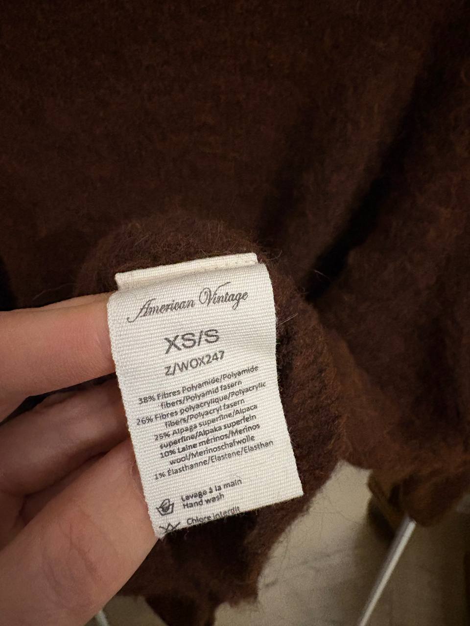 Свитер American Vintage, размер S (подходит на M)