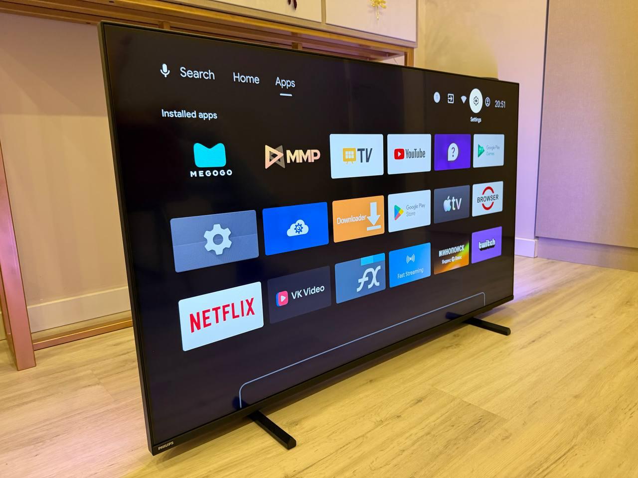 Телевизор Philips Ambilight Smart TV 50PUS8007/12 50" 4K