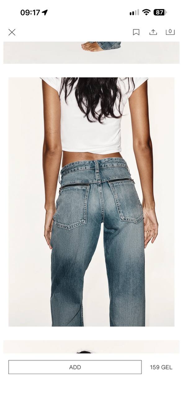 Джинсы Zara 42 размер новые