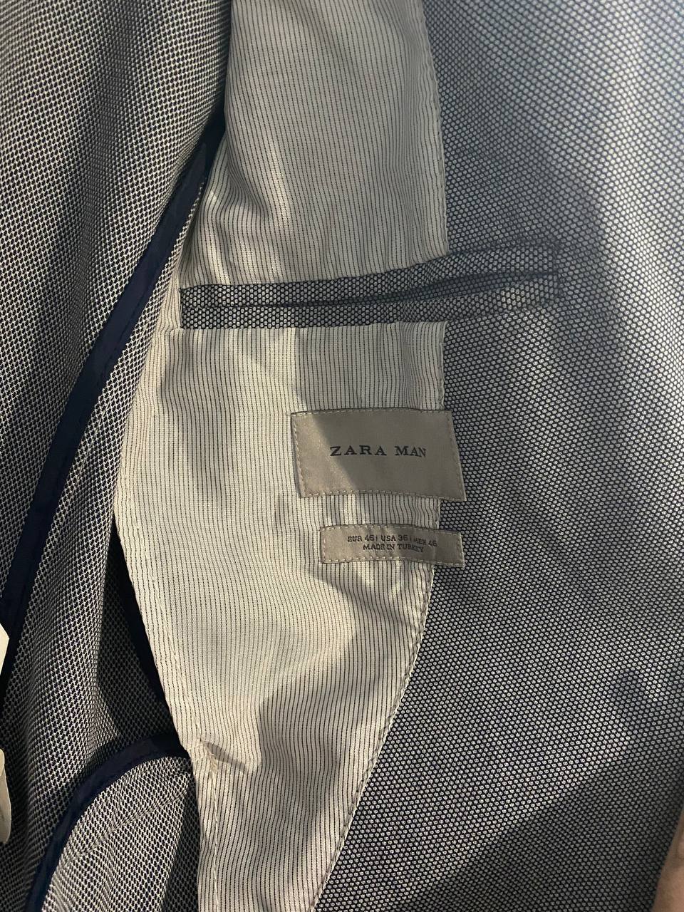 Мужской пиджак ZARA MAN, размер 46