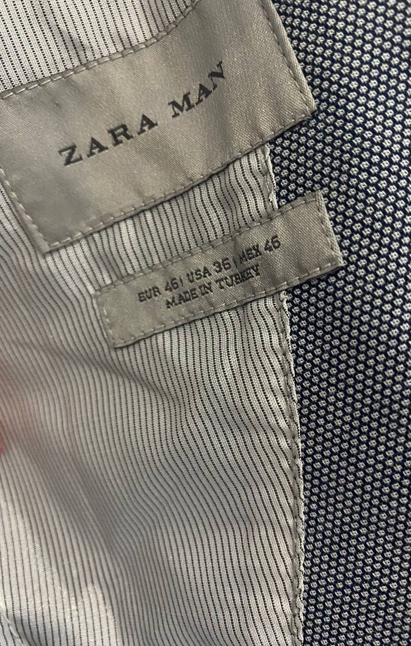 Мужской пиджак ZARA MAN, размер 46