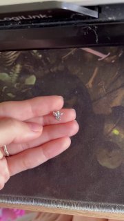 Микродермал IS, титан, стразы Swarovski, 1.6 мм