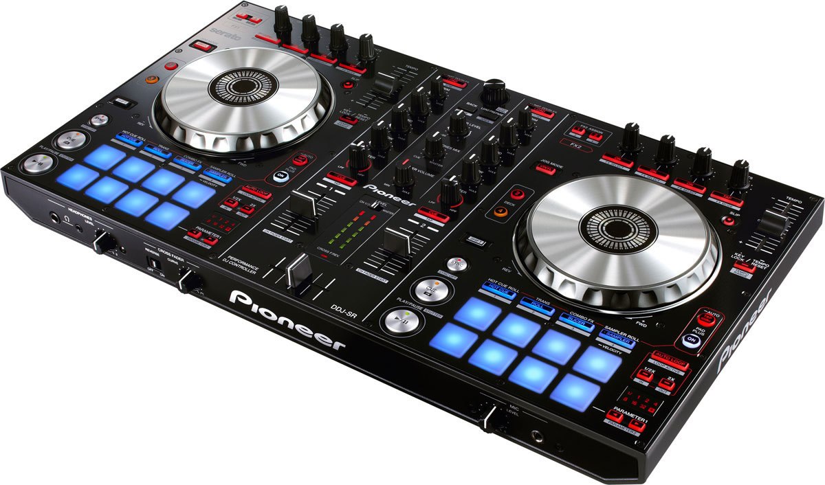 DJ контроллер Pioneer DDJ-SR с сумкой и проводами