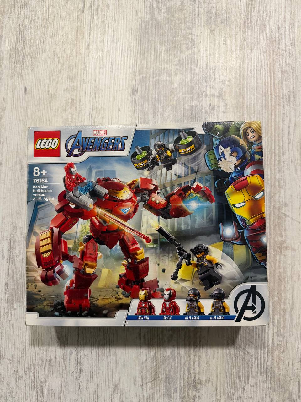 LEGO Marvel 76164 Iron Man Hulkbuster versus A.I.M. Agent