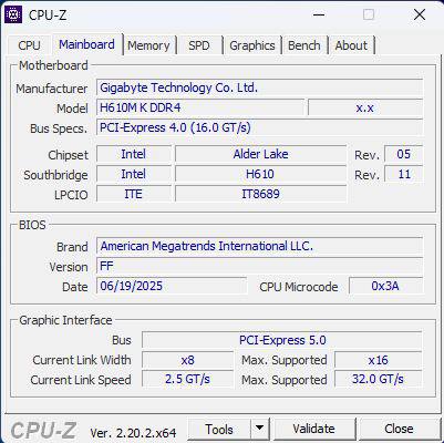 Игровой ПК Intel Core i5-12400F, RTX 5060 8GB, 32GB RAM, SSD 1TB
